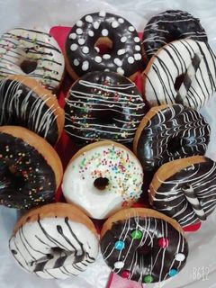 صورة لوصفة دوناتس شوكولاته 🥯🥯