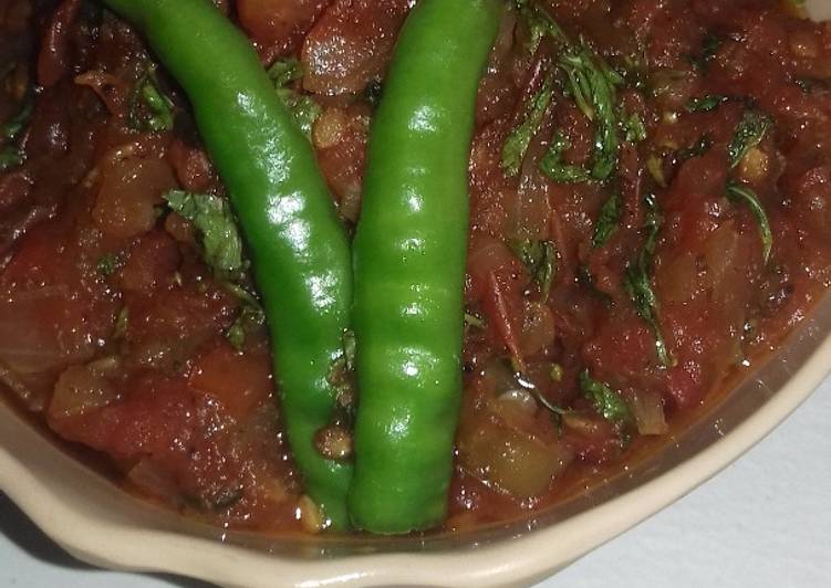Simple Way to Make Perfect Tomato Sabji