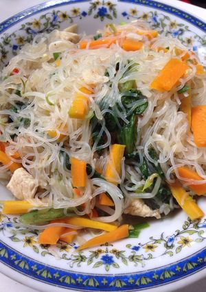 Foto resep Bihun Jagung Kuah (Menu Diet)