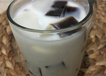 Masakan Populer #42 Es Kopi Jelly Cream Sedap Nikmat