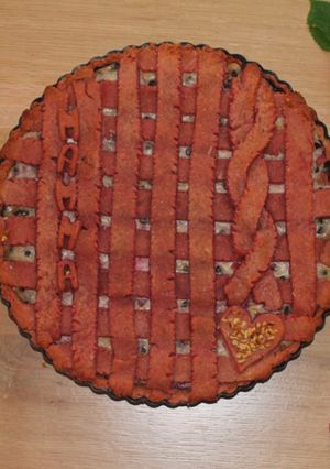 Foto di CROSTATA ROSA con doppia farcitura