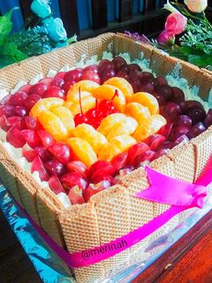 Foto resep Kue Ultah (brownies Kukus)