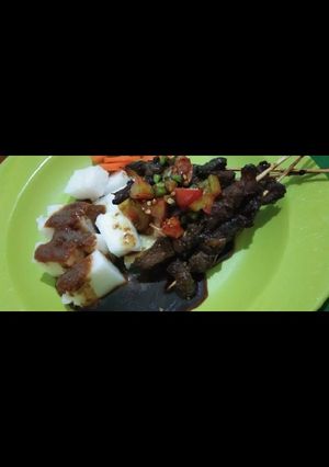Foto resep Sate teflon simple