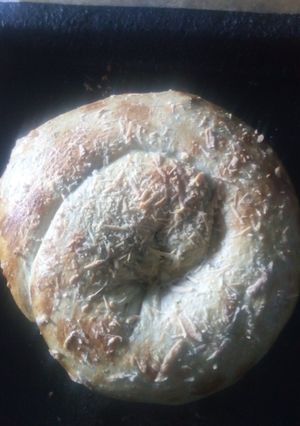 Una foto de Espiral de carne y acelga