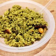 A picture of Palak Rice.