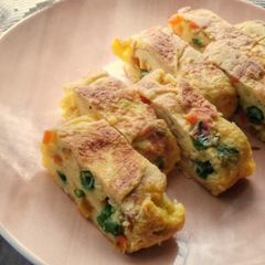 A picture of Veggie Tamagoyaki.