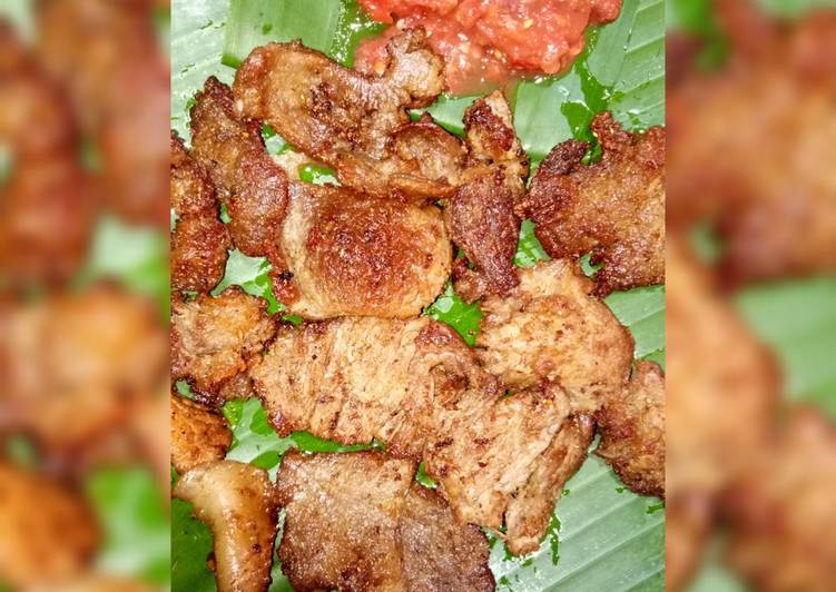 Cara Bikin Daging sapi goreng ketumbar, Enak Banget