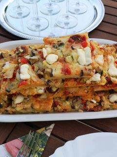 Prósza tepsiben recept fotója