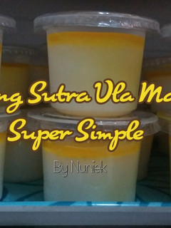 Foto resep Puding sutra vla mangga super simple
