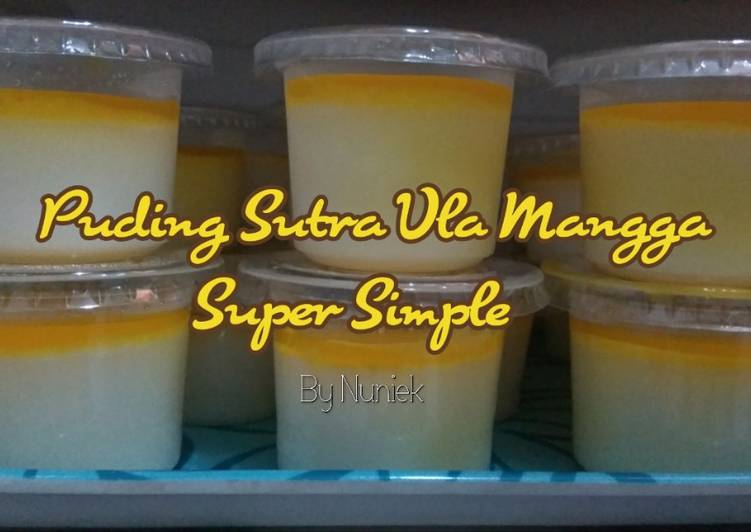 Resep Puding Sutra Vla Mangga Super Simple Oleh Nuniek Cookpad