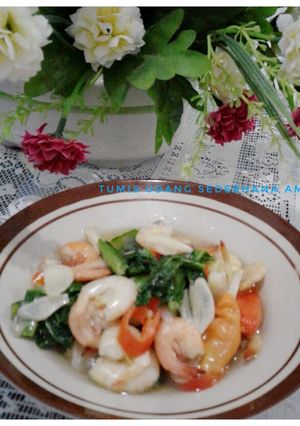 Foto resep Tumis udang sederhana