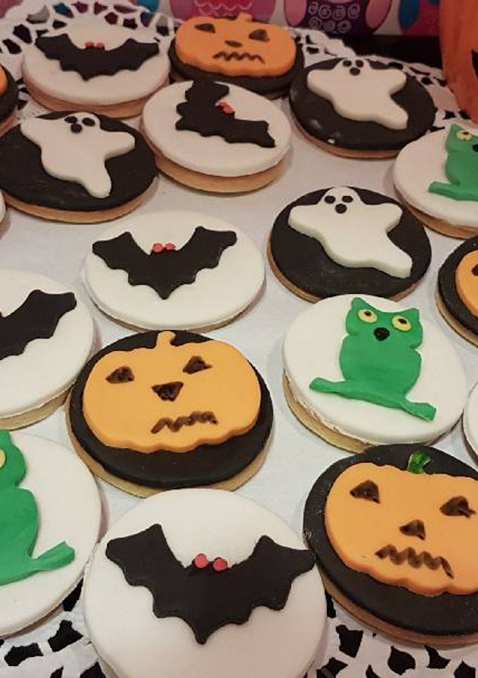 Una foto de Galletas de mantequilla para Halloween