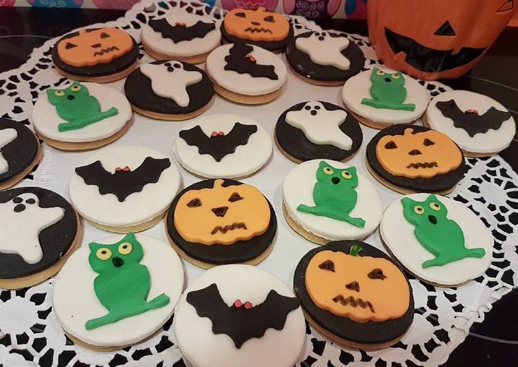 Steps to Make Speedy Galletas de mantequilla para Halloween