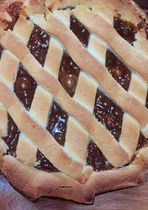 Una foto de 👩🏼‍🍳Pastafrola de dulce de leche😊