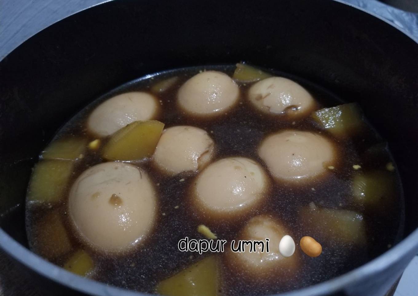 Semur Telur Kentang