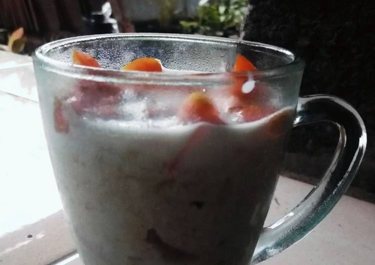 Resep Populer Sweet Tomato Overnight Oatmeal Ala Restoran