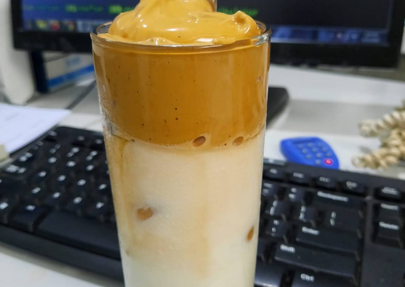 Dalgona kopi