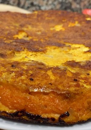 Una foto de Tortilla de zanahoria
