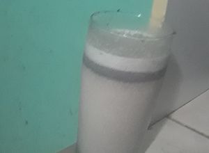 Una foto de Batido de galletas oreo