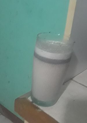 Una foto de Batido de galletas oreo