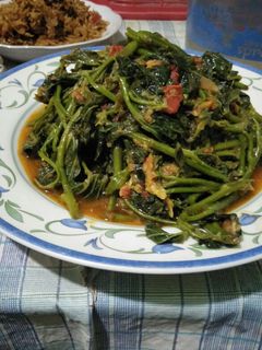 Foto resep Tumis pucuk daun ubi