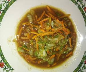 Mudah Cepat Memasak Tumis Sawi Putih Wortel Yummy Mantul