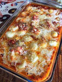 Una foto de Ñoquis rellenos