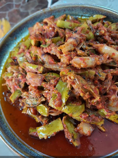 Foto resep Balado pete cumi asin