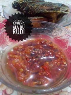 Foto resep Sambal bawang ala bu Rudy