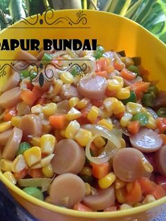 Foto resep Tumis Sayur Pelangi Simple