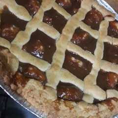 Una foto de Pasta frola de dulce de leche