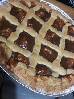 Una foto de Pasta frola de dulce de leche