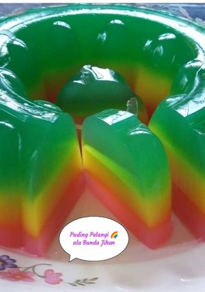 Foto resep Puding Pelangi 🌈