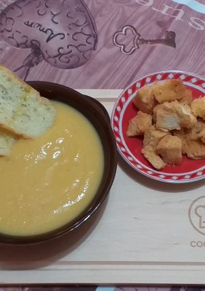 Foto di Zuppa di cavolfiore, porri e carote