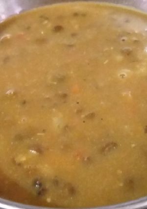 A picture of Maa chole ki daal.