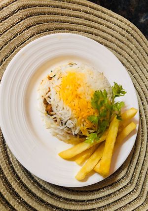 صورة لوصفة برياني حبار