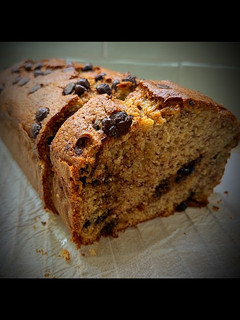 Φωτογραφία της συνταγής Banana bread με σταγόνες σοκολάτας