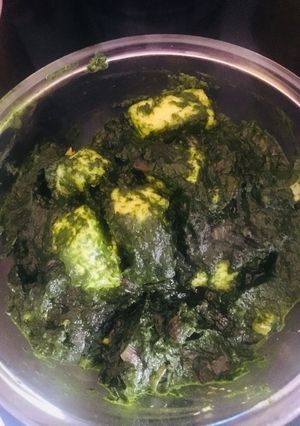 A picture of Palang paneer.