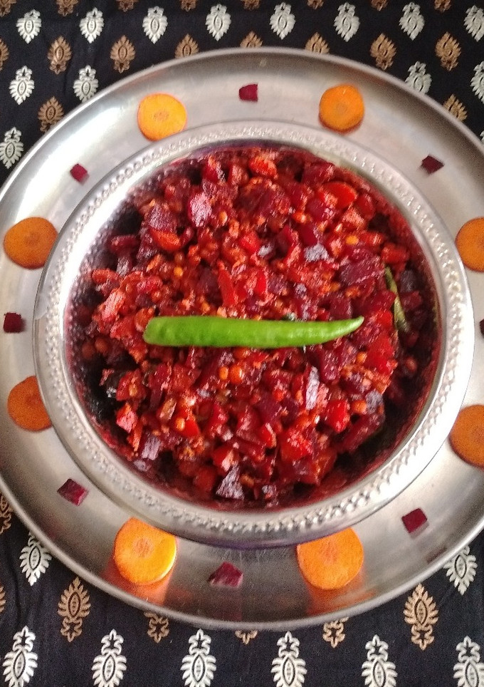 *கேரட், பீட்ரூட், தேங்காய், வதக்கல்* செய்முறை முக்கிய புகைப்படம்