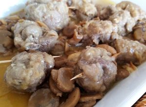 Foto di Involtini di coppa con Champignons