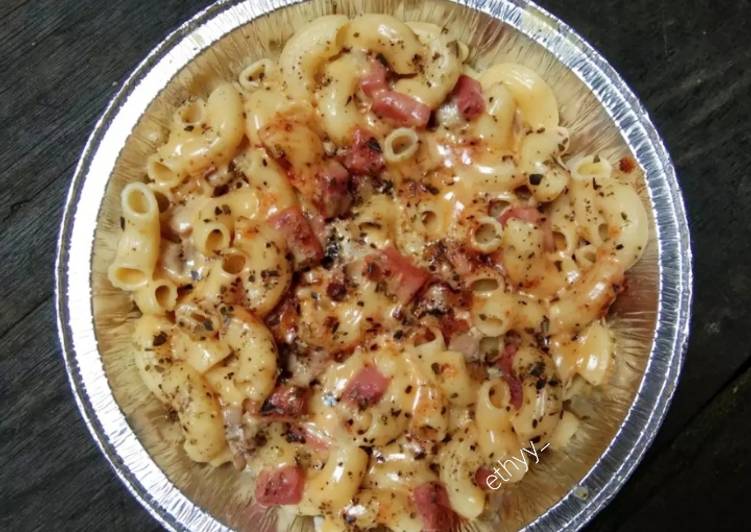 Cara Membuat Steamed macaroni schotel Anti Gagal