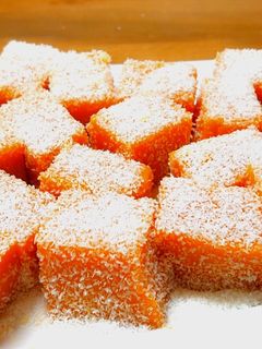 南瓜雪花糕（創意料理） 的食譜成品照片