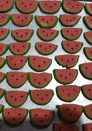 Foto resep Kukis semangka 4 bahan