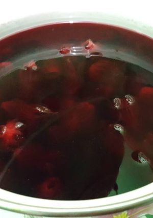 Foto resep Sirup Rosella Homemade