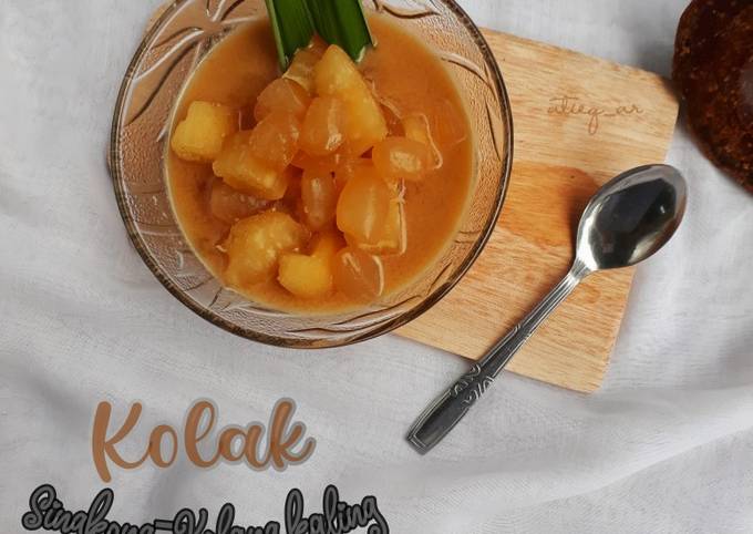 Kolak singkong-kolang kaling