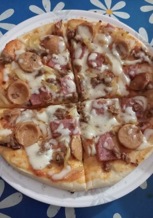 Foto resep Pizza Praktis (dr pizza base)