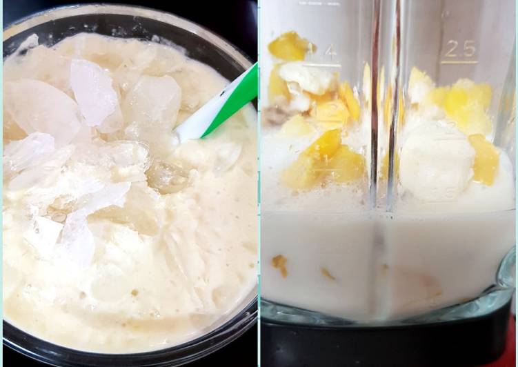 Step-by-Step Guide to Make Super Quick Homemade My Tropical Milk Shake. 😎