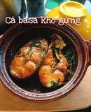 Cá ba sa kho gừng