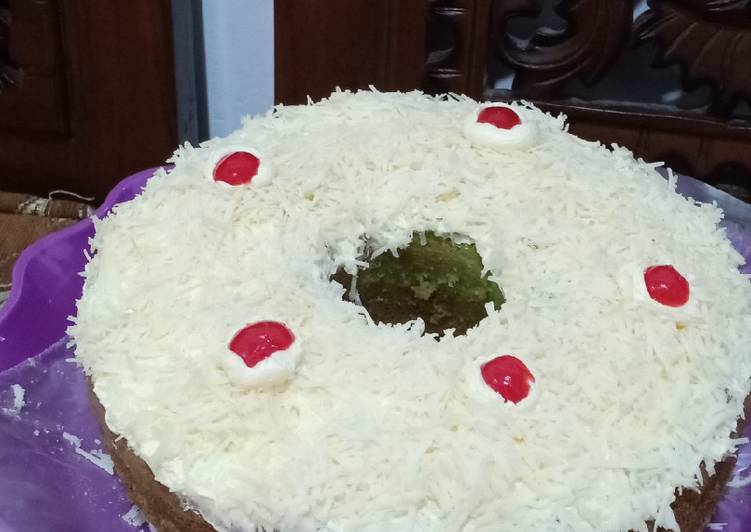 Resep: Bolu pandan panggang bahan sederhana