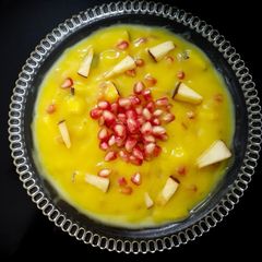 A picture of Fruit Custard Recipe | Delicious Dessert Recipe | Indian Dessert - Ramzan Iftar Special Recipe.
